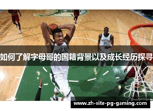 如何了解字母哥的国籍背景以及成长经历探寻